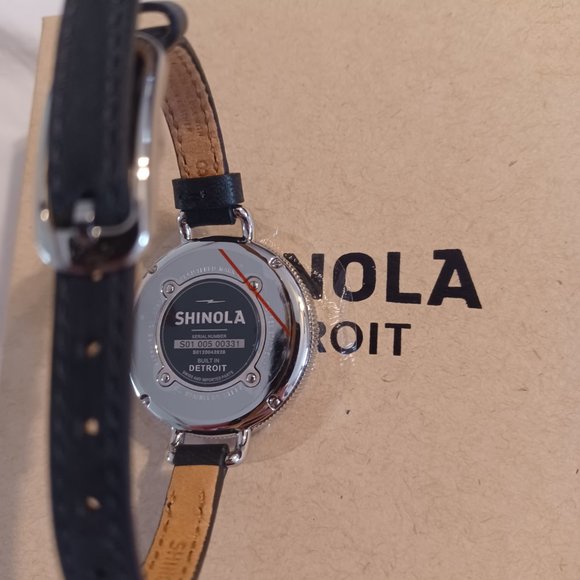 Shinola Detroit Birdy Leather Strap Watch main image 5
